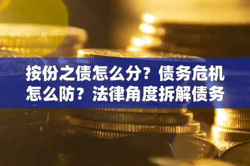 北京按份之债怎么分？债务危机怎么防？法律角度拆解债务分配与风险自保指南