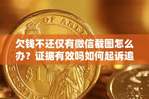 北京欠钱不还仅有微信截图怎么办？证据有效吗如何起诉追回欠款？