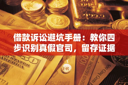 北京借款诉讼避坑手册：教你四步识别真假官司，留存证据不踩雷