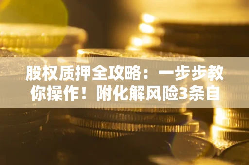 北京股权质押全攻略：一步步教你操作！附化解风险3条自救法则