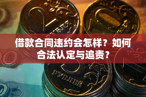 北京借款合同违约会怎样？如何合法认定与追责？