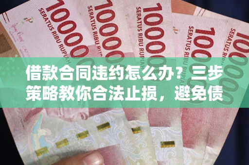 北京借款合同违约怎么办？三步策略教你合法止损，避免债务危机升级
