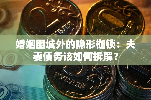 北京婚姻围城外的隐形枷锁：夫妻债务该如何拆解？