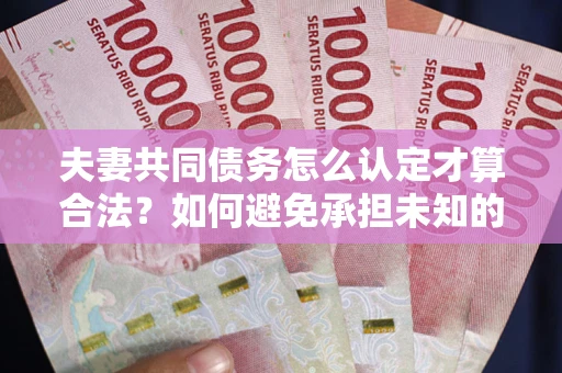 北京夫妻共同债务怎么认定才算合法？如何避免承担未知的债务风险？